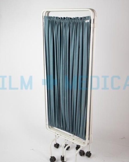 Hospital Screen Cream and Blue